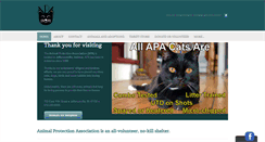 Desktop Screenshot of apa-pets.org